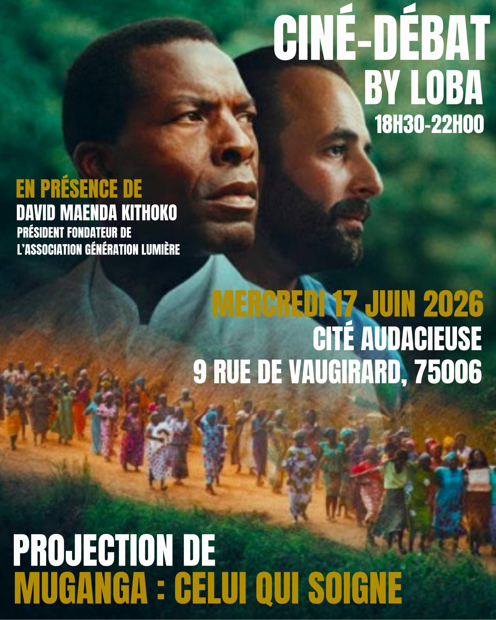 Projection de Muganga : Celui qui soigne